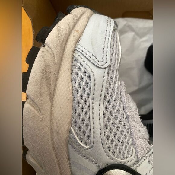 Nike Zoom Vomero 5 Sneakers in Pure Platinum, Chrome, & Light Orewood Revolve 6 - Picture 8 of 12